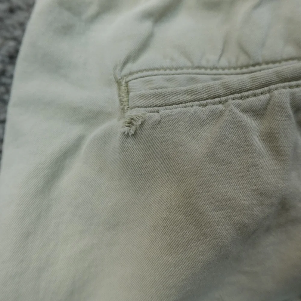 Polo Ralph Lauren Shorts Mens 34 Beige Tan Chino Khaki Golf Stretch Flat Front